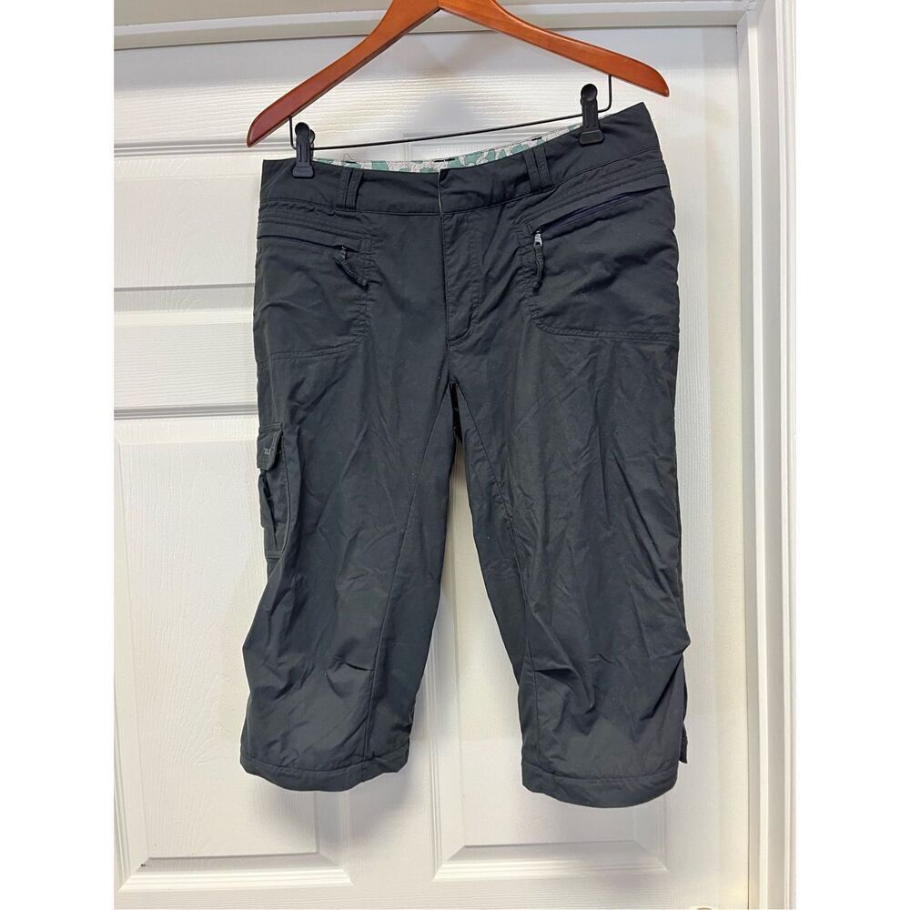 REI Gray Capri Active Hiking Pants sz 12 T